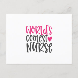 Carte Postale Nurse Gift World's Coolest Nurse
