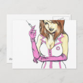 Carte Postale NurseLisa (Devant / Derrière)