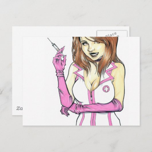 Carte Postale NurseLisa (Devant / Derrière)