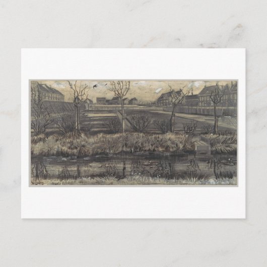 Carte Postale Nursery sur le Schenkweg, Vincent van Gogh (Devant)