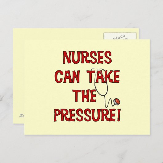 Carte Postale Nurses Can (Devant / Derrière)