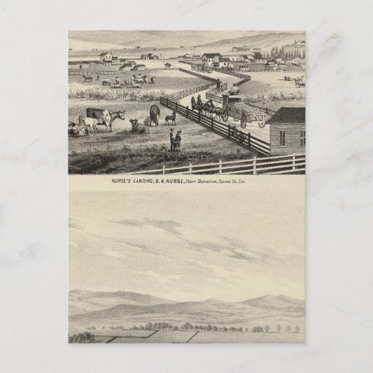 Carte Postale Nurse's Ldg, ranch Turner (Devant)