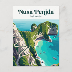 Carte Postale Nusa Penida Indonésie