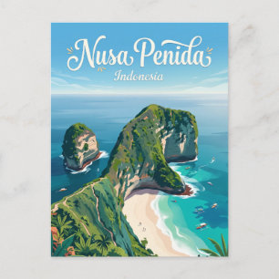 Carte Postale Nusa Penida Indonésie