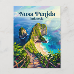 Carte Postale Nusa Penida Indonésie