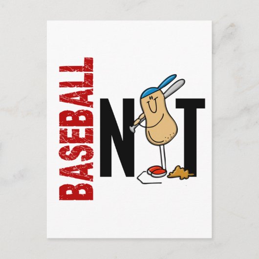 Carte Postale Nut de baseball 1 (Devant)