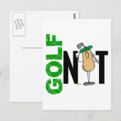 Carte Postale Nut de golf 1 (Devant / Derrière)