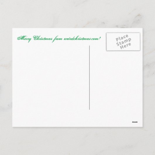 Carte postale Nutcracker déplaisant (Dos)