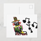 Carte Postale Nutcracker Noël (Devant / Derrière)