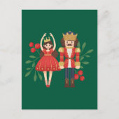 Carte Postale Nutcracker Soldier Joyeux Noël (Devant)