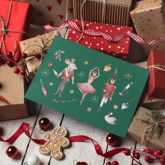 Carte Postale Nutcracker Soldier Joyeux Noël