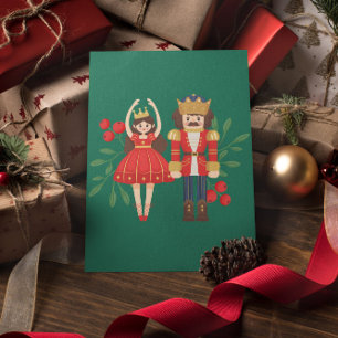 Carte Postale Nutcracker Soldier Joyeux Noël