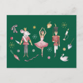 Carte Postale Nutcracker Soldier Joyeux Noël (Devant)