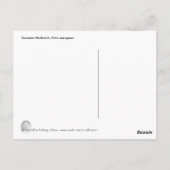 Carte postale Nuthatch (Dos)