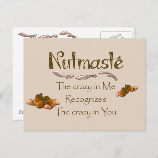 Carte Postale Nutmaste (Devant / Derrière)