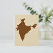 Carte Postale Nutmeg Spice Modes Inde (Debout devant)