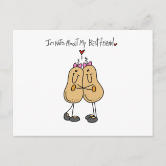 Carte Postale Nuts À propos de mes meilleurs T-shirts et cadeaux