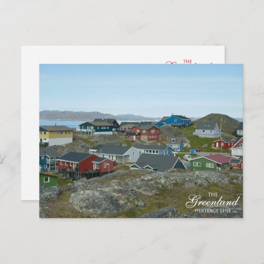 Carte Postale Nuuk (Devant / Derrière)