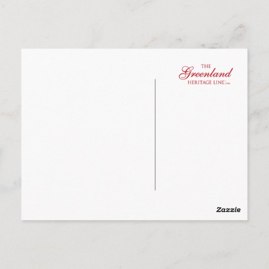 Carte Postale Nuuk (Dos)