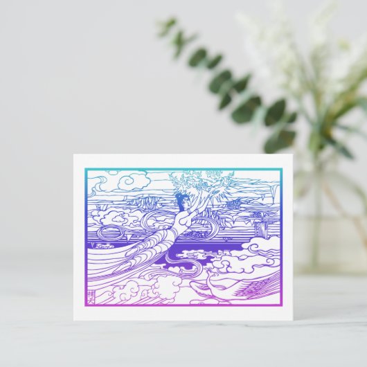 Carte Postale Nuwa (Debout devant)