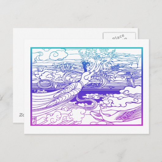 Carte Postale Nuwa (Devant / Derrière)