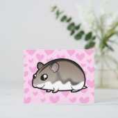 Carte Postale Nwarf Hamster Love (Debout devant)