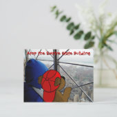 Carte postale NY 'Bear's Dizzying View' (Debout devant)