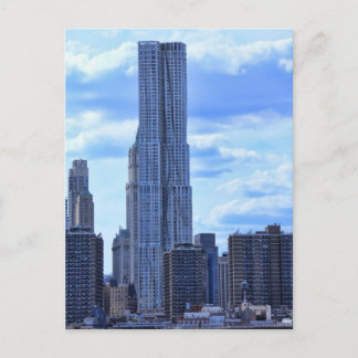 Carte Postale NY By Gehry / 8 Spruce St from East River A1