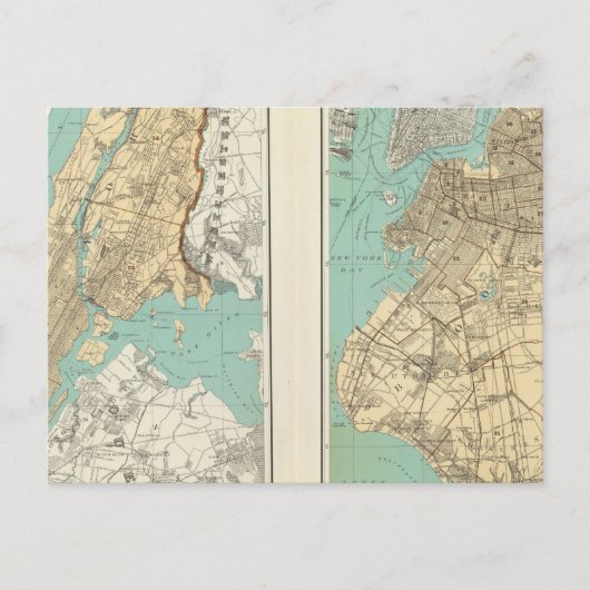 Carte Postale NY City, Brooklyn (Devant)