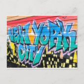 Carte Postale ny graffiti (Devant)