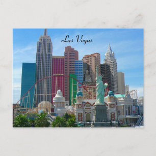 Carte Postale ny, las vegas