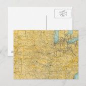 Carte Postale NY Lignes centrales (Devant / Derrière)