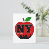 CARTE POSTALE NY NEW YORK LA GRANDE POMME (Debout devant)