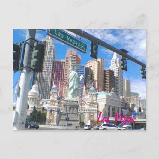Carte postale NY NY Las Vegas Blvd (Devant)