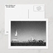 Carte Postale NY Skyline (Devant / Derrière)