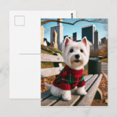 Carte Postale NY Westie (Devant / Derrière)