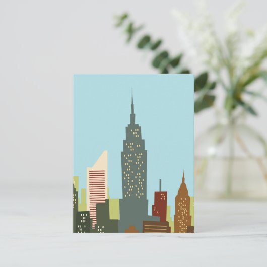 Carte postale NYC (Debout devant)