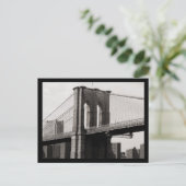 Carte Postale NYC Brooklyn Bridge Closeup (Debout devant)