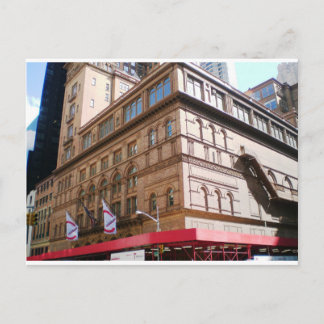 Carte Postale NYC Carnegie Hall
