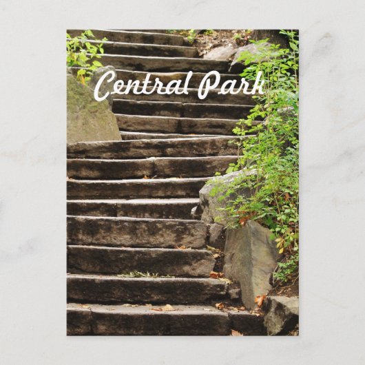 Carte Postale NYC Central Park (Devant)