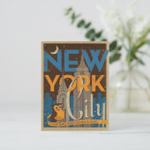 Carte Postale NYC - La ville qui ne dort jamais (Debout devant)