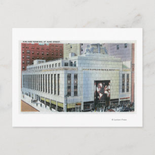 Carte Postale NYC, New York42nd Street View of Terminals