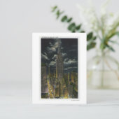 Carte Postale NYC, New York Chrysler Building à la nuit n° 2 (Debout devant)