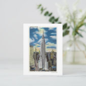 Carte Postale NYC, New YorkVue extérieure du Chrysler (Debout devant)