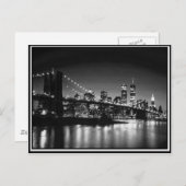 Carte Postale NYC noir et blanc (Devant / Derrière)