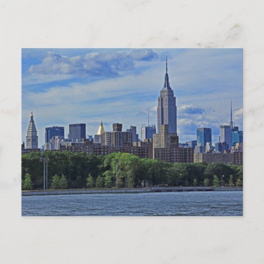Carte Postale NYC Skyline depuis East River 002 (Devant)