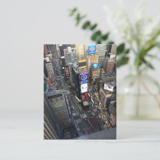 Carte Postale NYC Times Square (Debout devant)