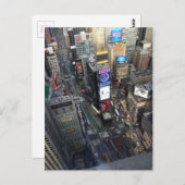 Carte Postale NYC Times Square (Devant / Derrière)