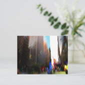 Carte postale NYC Vertical Blur (Debout devant)