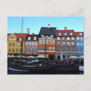 Carte Postale Nyhavn Copenhagen Danemark